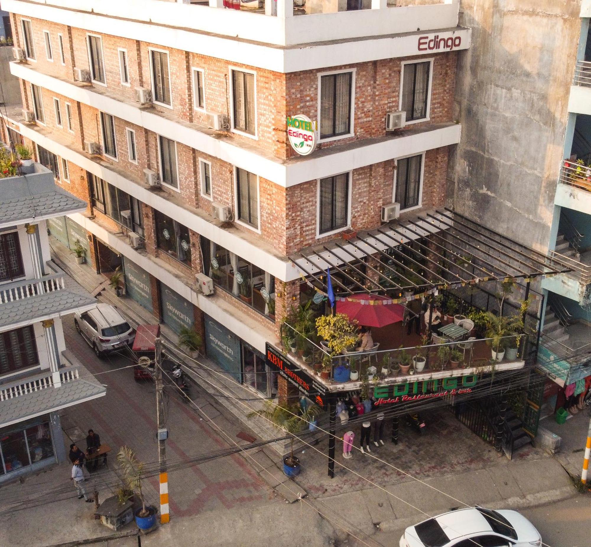 Hotel Edingo Inn Itahari Kültér fotó